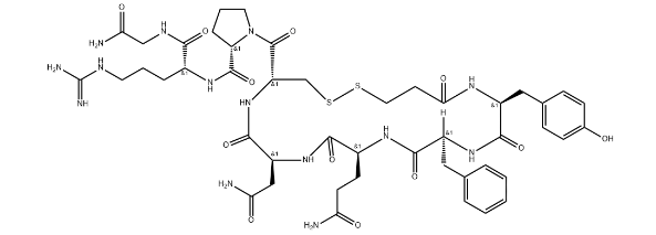 Structure of desmopressin
