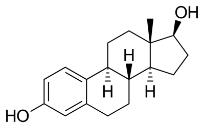Structure of estradiol
