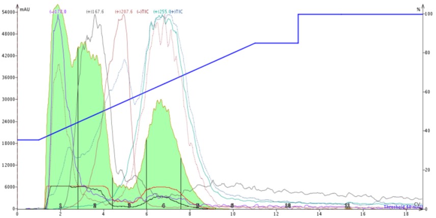 Hipp acid + aniline 864.3 mg chromatogram