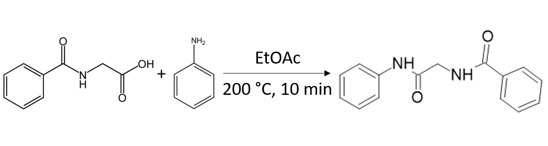 Hipp acid + aniline RxN in EtOAc