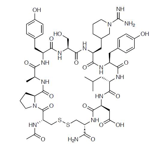 biotage-an111-figure2-Mupain-1-analogue-cyclo-CPAYS[L-3-(N-amidino-3-piperidyl)