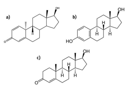 biotage-an921-figure1-structures-a-boldenone-b-estradiol-c-testosterone