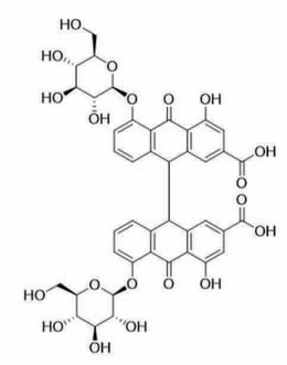 biotage-an935-figure1-structural-formula-sennoside