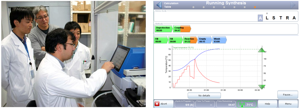 biotage-pps406-figure5-Biotage®-Initiator+AlstraTM-operated-clean-touch-screen-user-interface