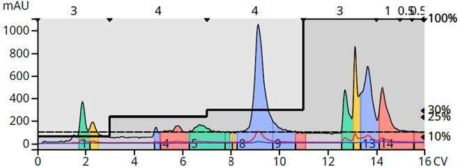 biotage-pps490-figure15-10-mer-peptide-purification-using-10-gram-Sfär-Bio-C18-flash-column