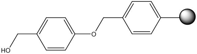 Wang resin linker