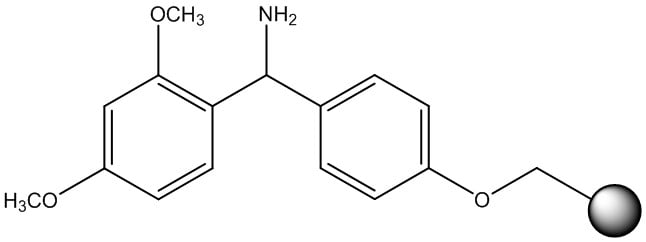 Rink Amide resin linker