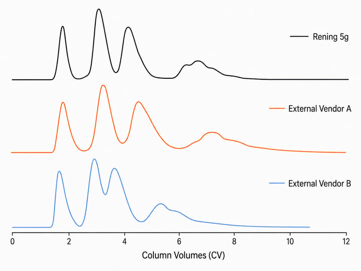 AN1029 Figure 2 Nitroaniline Rening Comparison