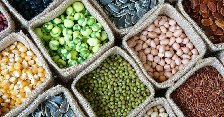 bigstock-Collection-Of-Grain-Cereal-S-91279550