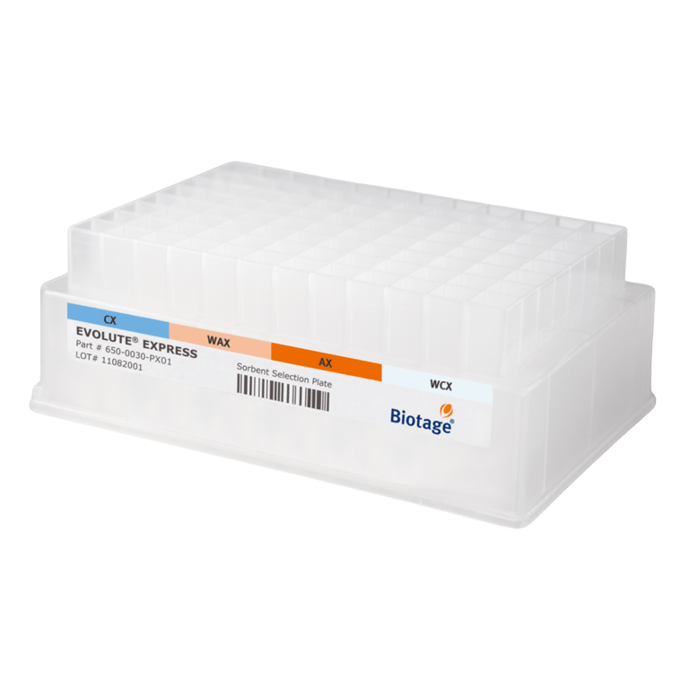 biotage-evolute-express-wax-plate
