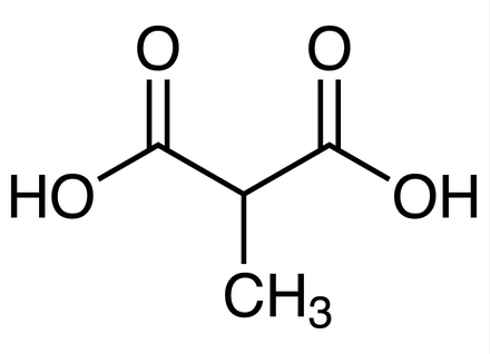 Structure of methylmalonic acid