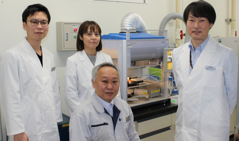 The research team at Tsumura Co.