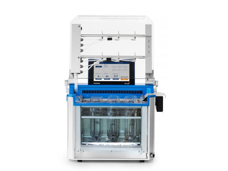 turbovap_6_vial_open_front